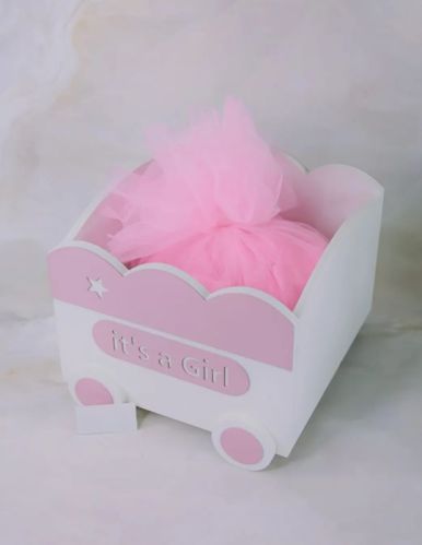 MDF Baby Girl Gift Basket