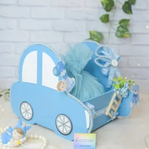 MDF Painted Car Shape Gift Hamper
