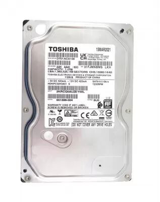 Desktop SATA Hard Disk 661699-004