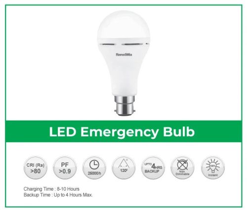 LED Emergency Lights, Shape : Round