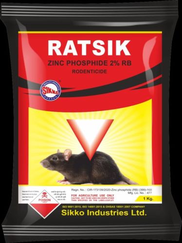 Ratsik (zinc Phosphide 2% Rb)