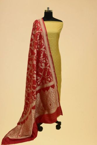 Silk Cutwork Suit
