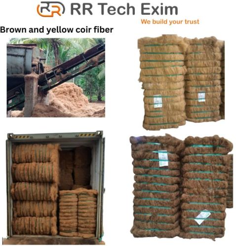 Coir Fiber, Color : Brown /white