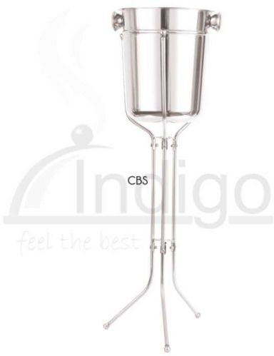 SS Champagne/wine Bucket Stand Folding