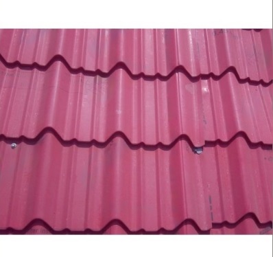 Tata Aluminum Red Aluminium Roofing Sheet, Shape : Tile Shape, Length : 8, 10.6, 13, 14, 16 Ft