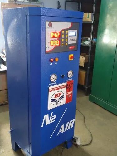 HP Nitrogen Air Inflator 650L X 460W X 1500H (mm), Display Type : LCD For Automobile Industry
