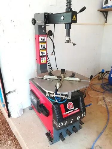 Semi Automatic Tyre Changer, Color : Red