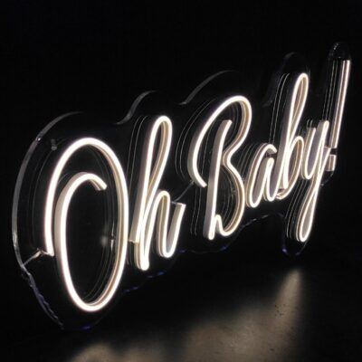 Oh Baby Neon Sign