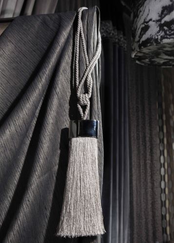 Clamp Curtain Tassel 15″ Inch Height Tie Back