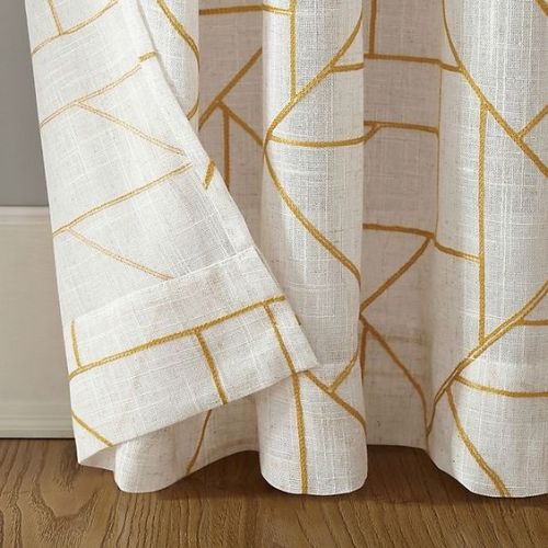 Embroidery Curtain Fabrics 54