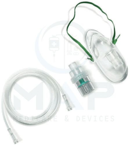 Plastic Nebulizer Mask, Color : Transparent For Hospital Use, Personal Use