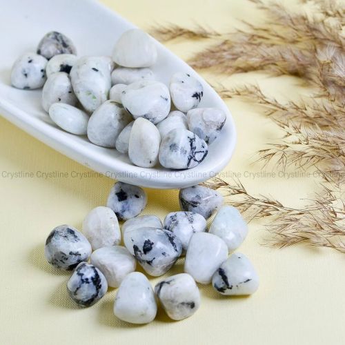 Rainbow Moonstone Tumbled Stones