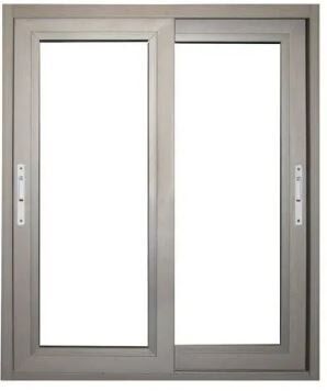 Vertical Dumal Aluminum Window