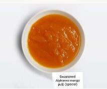Tree Ripened Alphonso Mango Pulp (natural)