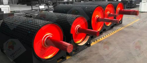 Cold Vulcanised Rubber Lagging – Fras (fire Resistant and Anti-static)