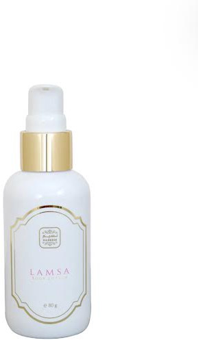 Naseem Lamsa Body Lotion, Form : Liquid, Packaging Size : 80ml, Packaging Type : Plastic Bottles