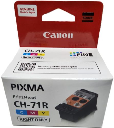 Canon Pixma Ch-71r Printhead Cyan Magenta Yellow For Canon G570 G670