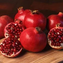 Fresh Pomegranate, Color : Red 5 To 7 Days, Packaging Type : Plastic Bag