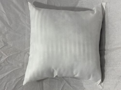Plain Cotton Cushion, Color : White Classy For Hotel, Home