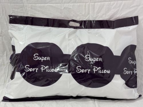 Super Soft Satin Pillow, Color : White 17x27 Inch, Technics : Machine Made