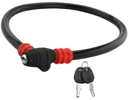 Universe ui22 Cable Lock, Color : Black, Length : 26INCH