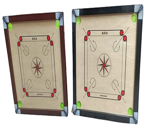 Medium Carrom Board 26*26, Color : Brown, Creamy, Green, Orange, Pink, Purple, White, Yellow