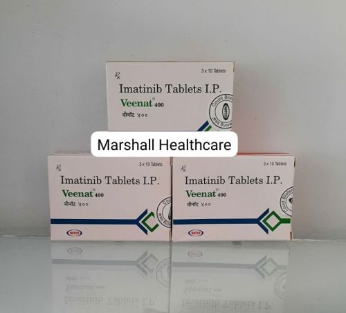 Veenat Imatinib Capsules, Packaging Type : Strip, Packaging Size : 3*10 Tablets, Type Of Medicine : Allopathic