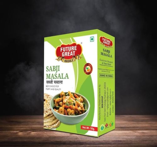 Future Great Sabji Masala, Form : Powder, Packaging Size : 50gm, 100gm, 500gm, 1Kg, 5Kg, 25Kg