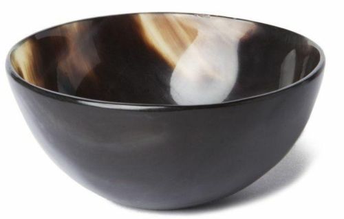 Polished Plain Round Horn Bowl 4 Inch