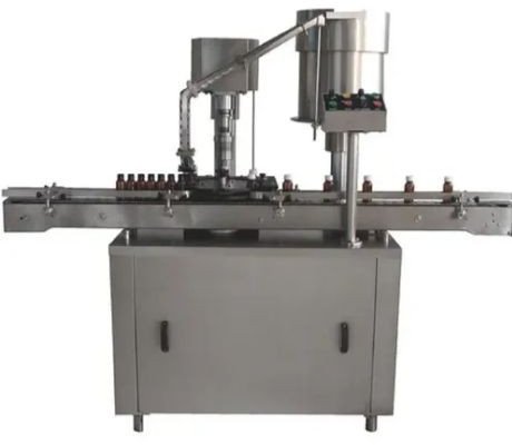 Electric Automatic Cap Sealing Machine, Color : Silver