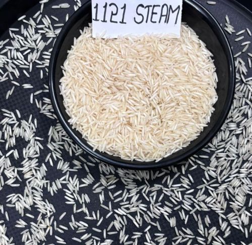 Common Hard 1121 Steam Basmati Rice, Color : White Steamed, Packaging Type : Jute Bags, Plastic Bags