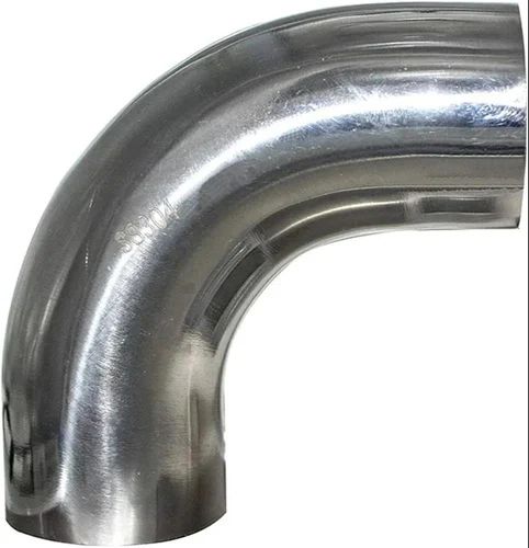 90 Degree Stainless Steel Elbow, Dimension : 100-200mm For Pipe Fittings