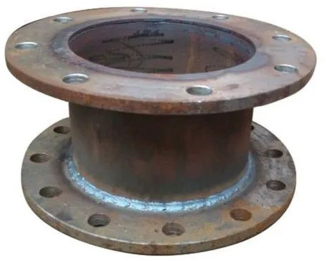 Mild Steel Flange Pipe Spool, Dimension : 100-200mm For Industrial Use