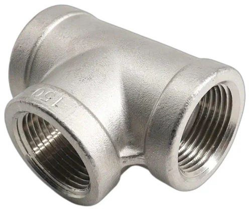 Stainless Steel Threaded Tee, Technics : Hot Rolled For Pipe Fitting