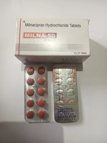 Milna-50 Tablets 2 Year, Composition : Milnacipran Hydrochloride