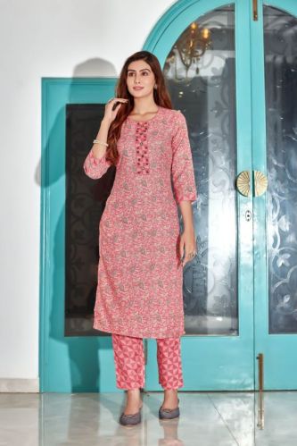 9star Fashion Fully Stitched Kurta Palazzo Suit