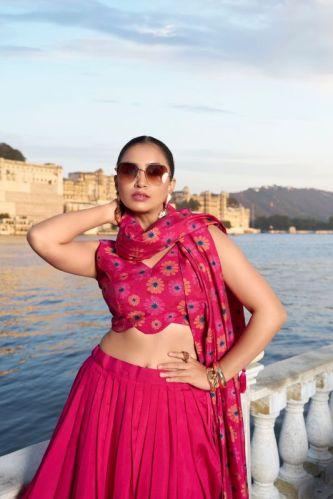 9star Fashion-varnika vol-11 Floral Printed Lehenga Free