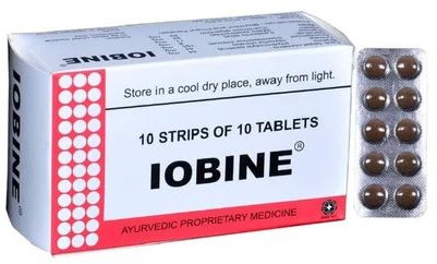 Iobine Ayurvedic Cough Tablets For Asthma