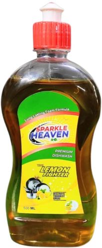 Sparkle Heaven Dish Wash Liquid, Color : Yellow