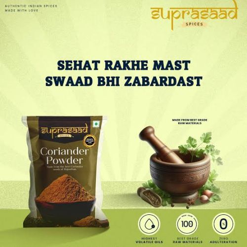 Coriander powder, Packaging Type : Plastic Pouch for cooking