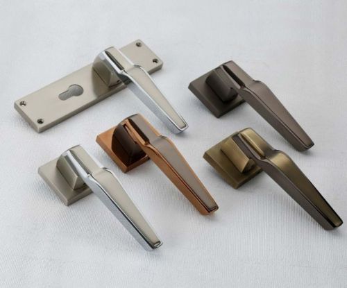 Polished P-1203 Lever Door Handle