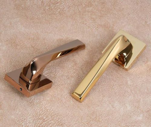 Polished P-217 Lever Door Handle Modern