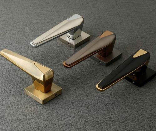 Polished Tiger Lever Door Handle Modern