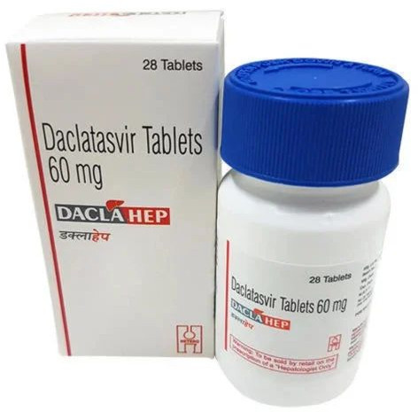 60mg Dacla Hep Tablets, Packaging Type : Plastic Bottle, Composition : Daclatasvir, Prescription/non Prescription : Prescription