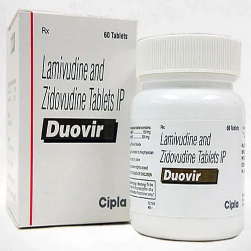 Duovir Tablets, Packaging Type : Plastic Bottle, Composition : Lamivudine Zidovudine