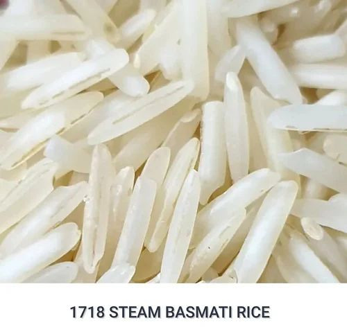 Long Grain 1718 Steam Basmati Rice for Cooking, Human Consumption