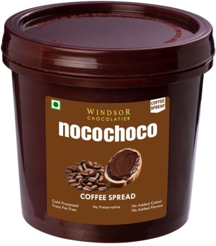 Windsor Chocolatier Chocolate Coffee Spread, Packaging Type : Plastic Container