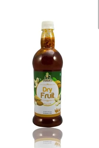 Ashok's Dry Fruit Syrup, Color : Brown, Taste : Sweet, Packaging Type : Plastic Bottle