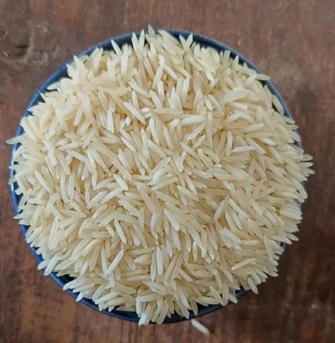 Natural 1401 Steam Basmati Rice, Color : White, Certification : FSSAI Certified For Human Consumption