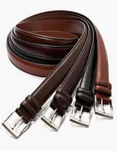 Plain Mens Leather Belts, Buckle Material : Metal, Technics : Machine Made